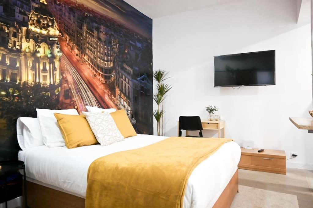 Agradable Apartamento Temporal De 1 Dormitorio En Madrid Pez30 Daire Dış mekan fotoğraf